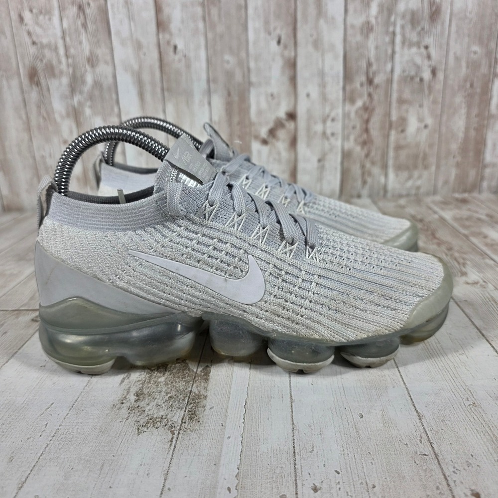 Nike Air VaporMax 3.0 Pure Platinum White Flyknit AJ6910-100 Womens EU 36